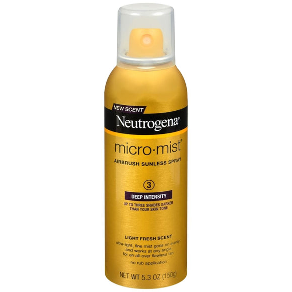 Neutrogena Micro-Mist Airbrush Sunless Spray Deep Intensity - 5.3 OZ
