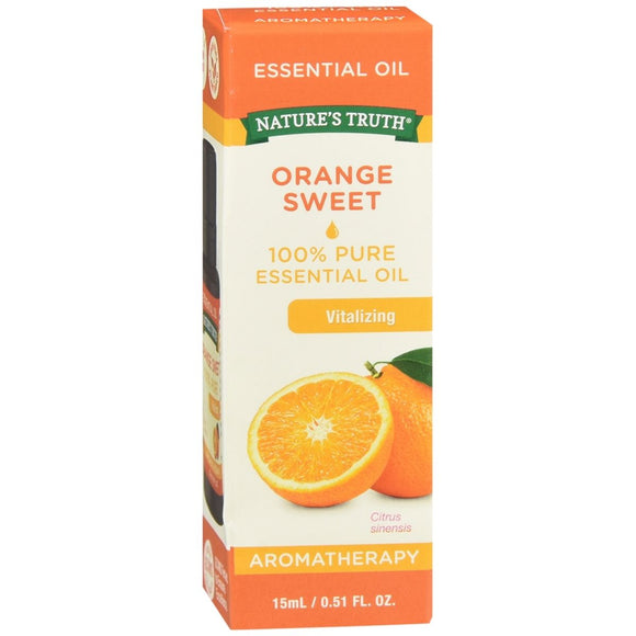 Nature's Truth 100% Pure Essential Oil Orange Sweet - 15 ML