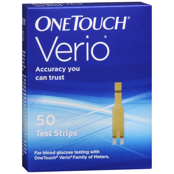 OneTouch Verio Test Strips 50 EA