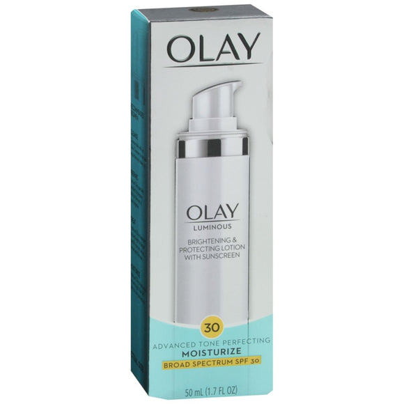 Olay Luminous Brightening & Protecting Lotion with Sunscreen SPF 30 - 1.7 OZ