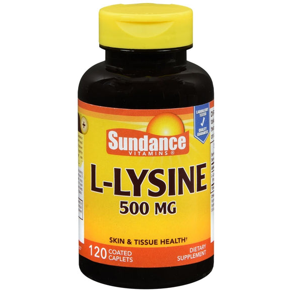 Sundance Vitamins L-Lysine 500 mg Caplets - 120 TB
