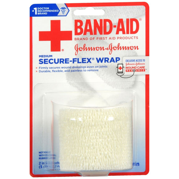 BAND-AID Secure-Flex Wrap Medium - 2.5 YD