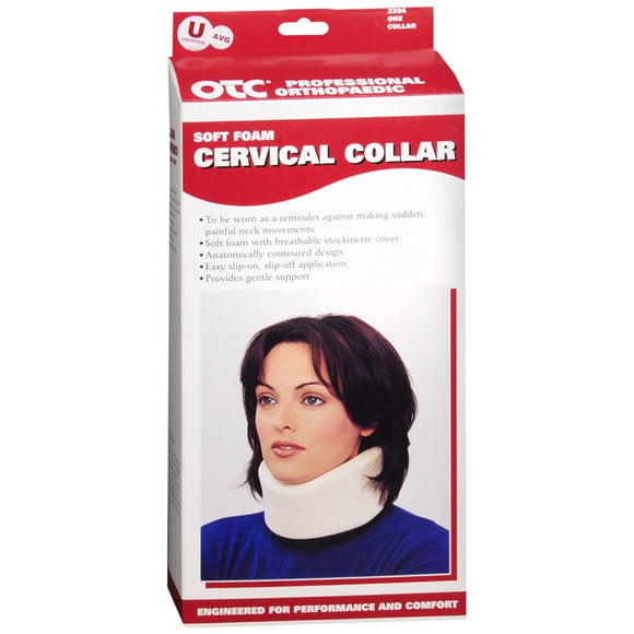 OTC Professional Orthopaedic Soft Foam Cervical Collar Universal Average 2394/A-U - 1 EA