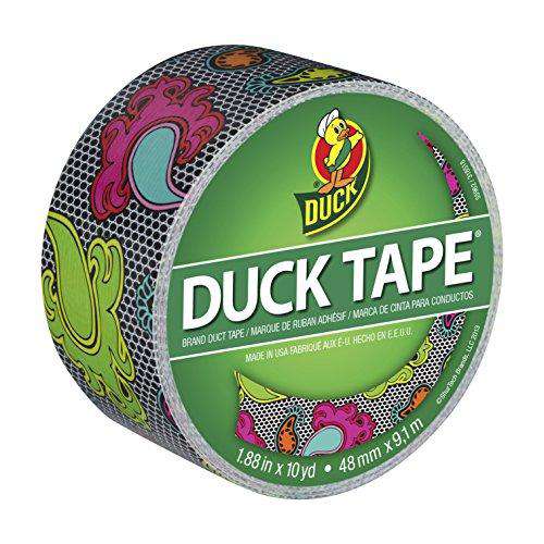 Duck Brand 283045 Printed Duct Tape, Multi-Color Lace, 1.88 Inches x 10 Yards...