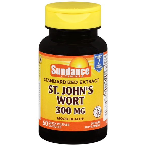 Sundance Vitamins St. John's Wort 300 mg Capsules - 60 CP