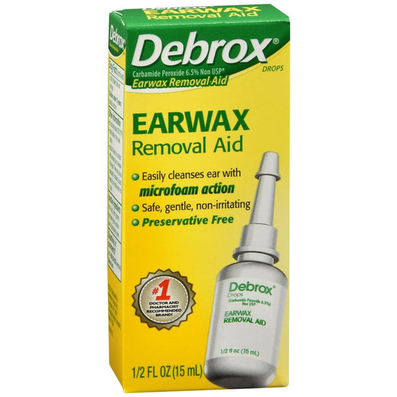 Debrox Earwax Removal Aid  Drops - 0.5 OZ