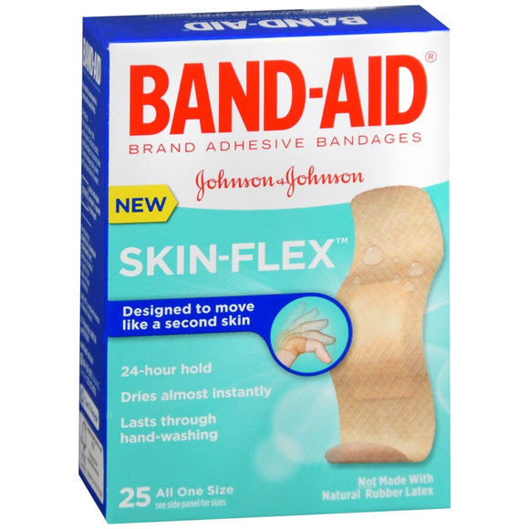 Band-Aid Skin-Flex Bandages - 25 EA