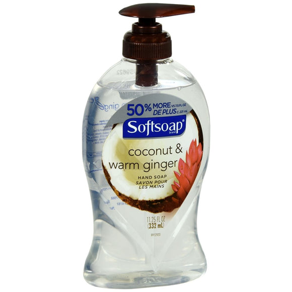 Softsoap Hand Soap Coconut & Warm Ginger - 11.25 OZ