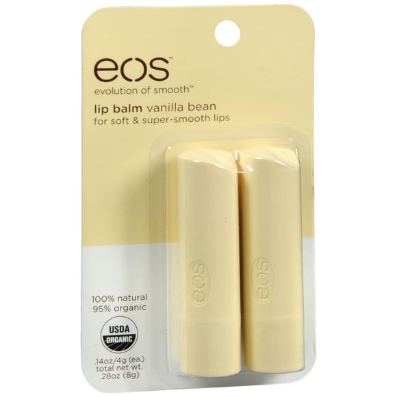 EOS Lip Balm Vanilla Bean - 0.28 OZ