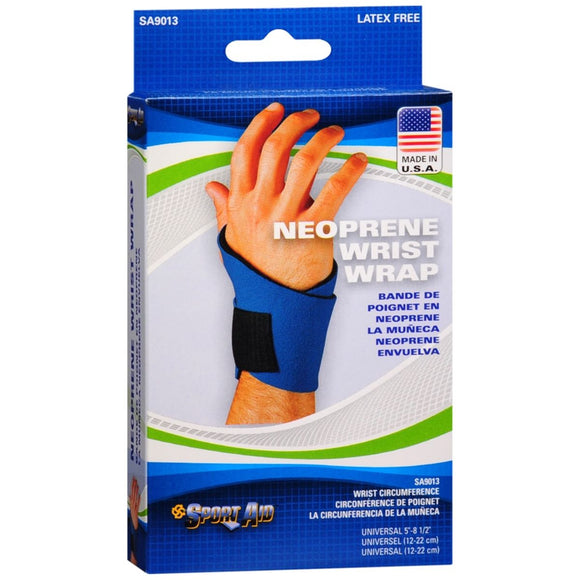 Sport Aid Neoprene Wrist Wrap 1 EA