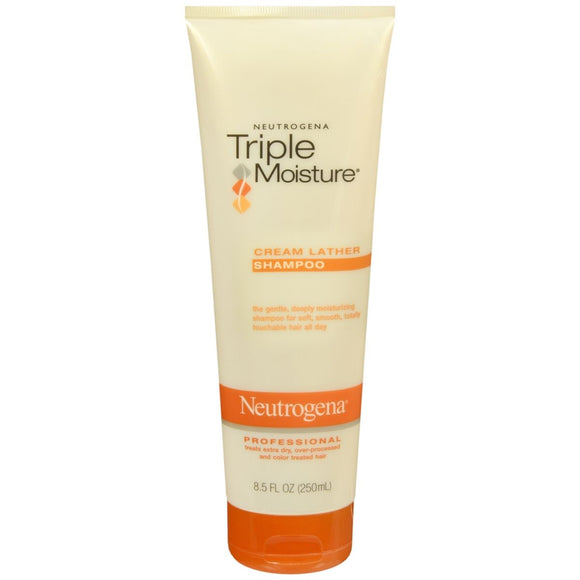 Neutrogena Triple Moisture Cream Lather Shampoo - 8.5 OZ