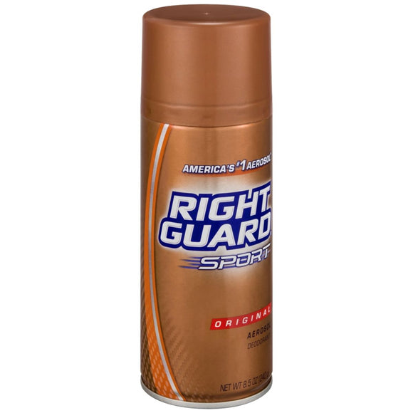 Right Guard Sport Aerosol Deodorant Original - 8.5 OZ