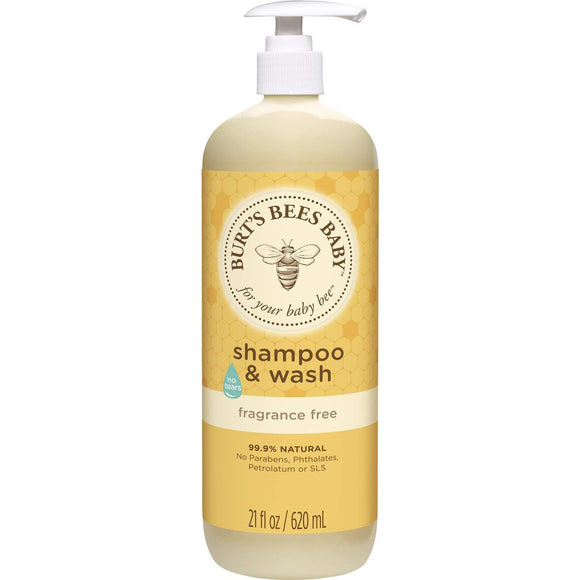 Burt's Bees Baby Shampoo & Wash Fragrance Free 12/21fo