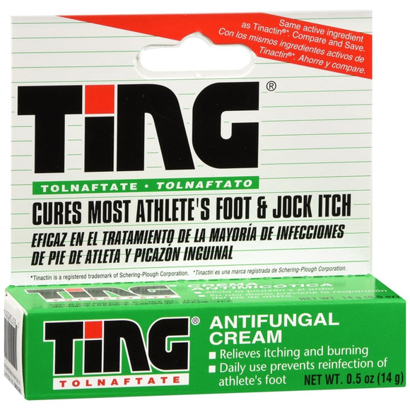 Ting Antifungal Cream - 0.5 OZ