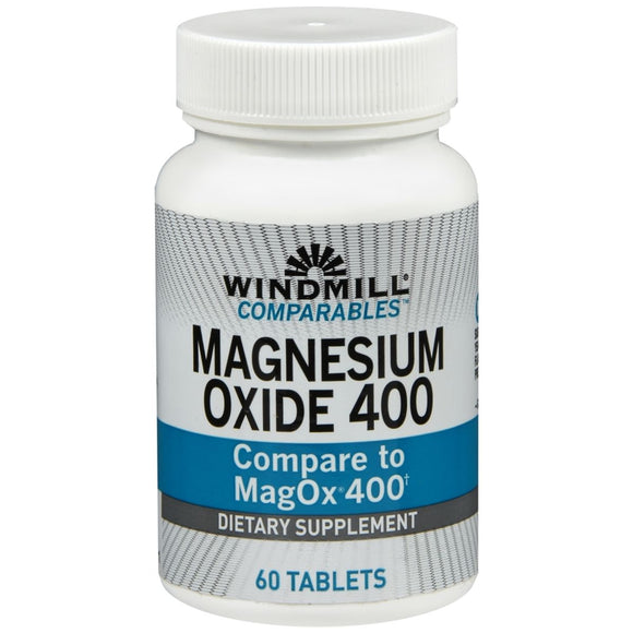 Windmill Comparables Magnesium Oxide 400 Tablets - 60 TB