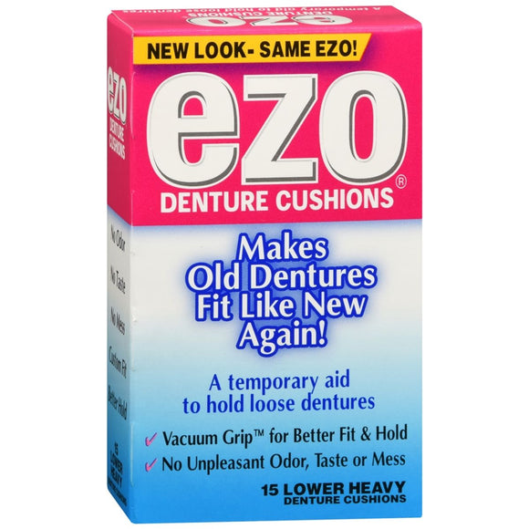 Ezo Denture Cushions Lower Heavy - 15 EA