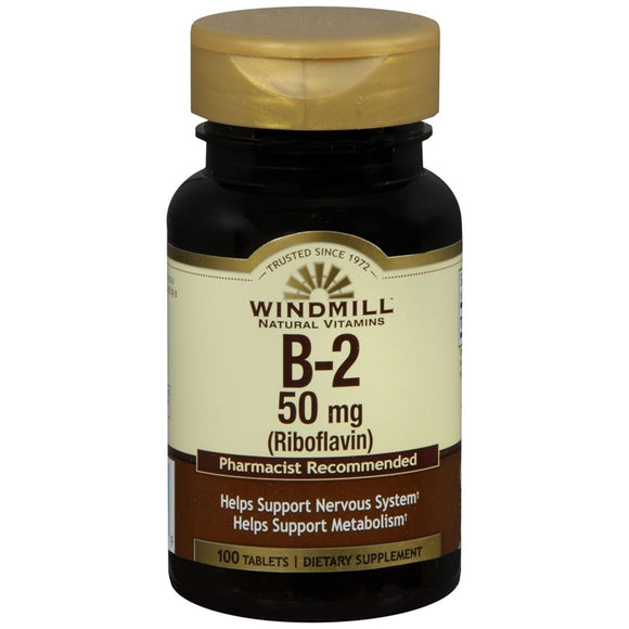 Windmill B-2 50 mg Tablets - 100 TB