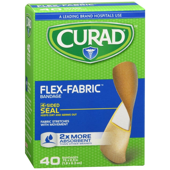 Curad Flex-Fabric Bandages One Size - 40 EA