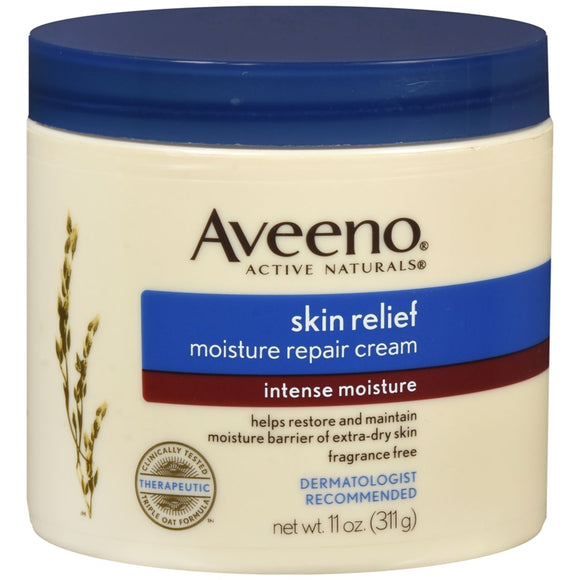 AVEENO Active Naturals Skin Relief Moisture Repair Cream - 11 OZ