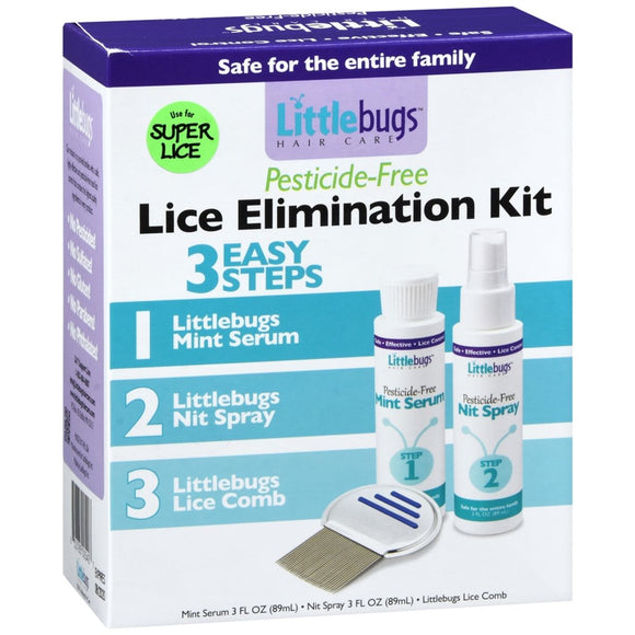 Littlebugs Hair Care Pesticide-Free Lice Elimination Kit - 1 EA
