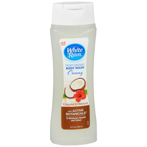 White Rain Creamy Moisturizing Body Wash Coconut & Hibiscus - 12 OZ