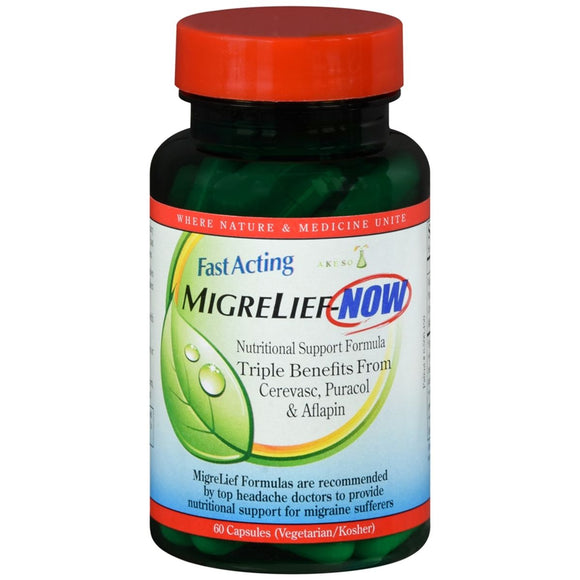 MigreLief-Now Fast Acting Capsules - 60 CP