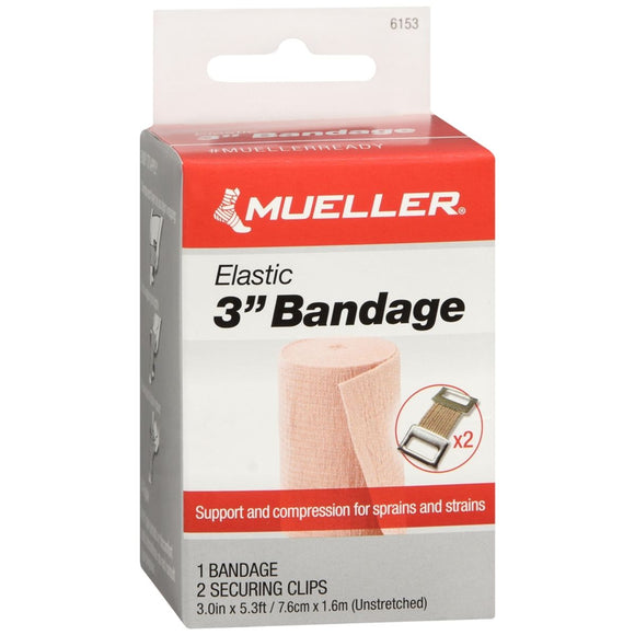 Mueller Elastic Bandage 3 Inch Width 6153 - 1 EA