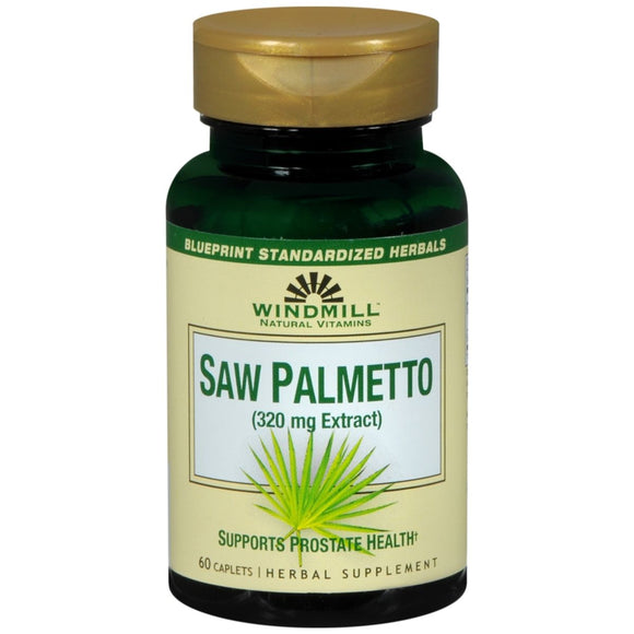 Windmill Saw Palmetto 320 mg Extract Caplets - 60 CP