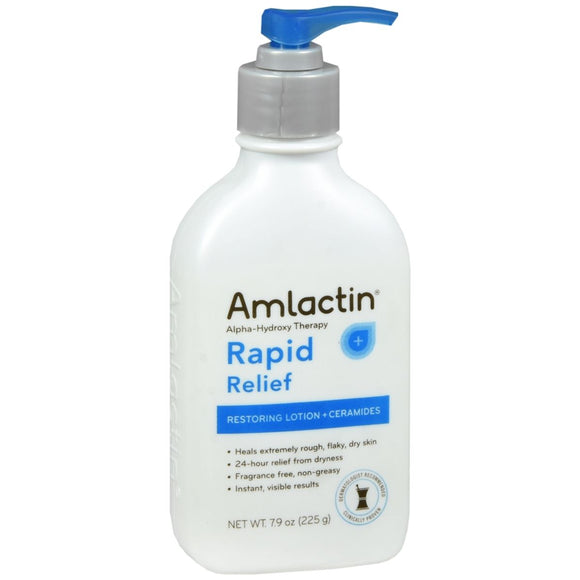 AMLACTIN Rapid Relief Restoring Lotion + Ceramides - 7.9 OZ