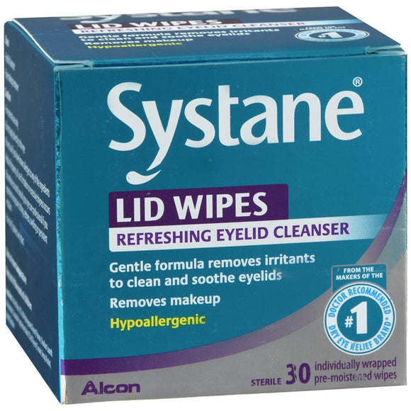 Systane Lid Wipes Eyelid Cleanser - 30 EA
