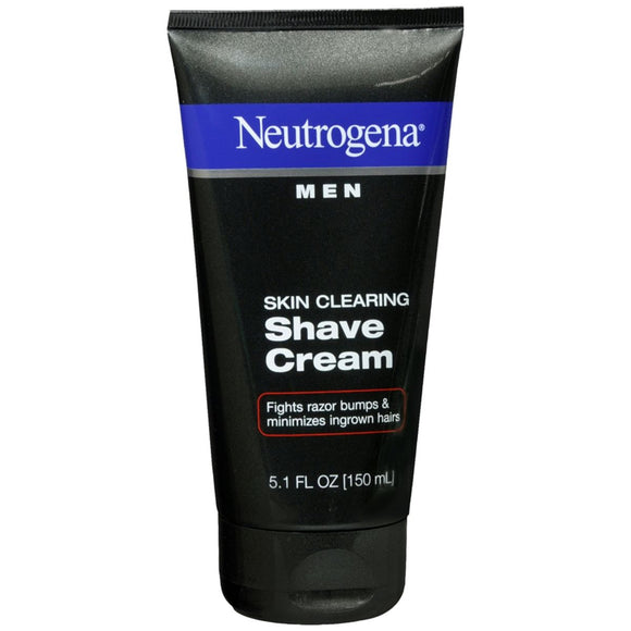 Neutrogena Men Shave Cream Skin Clearing - 5.1 OZ