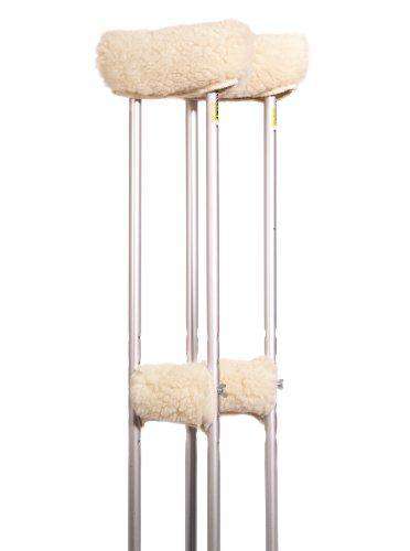 Essential Medical Supply Sheepette Crutch Cover Set