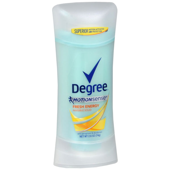 Degree Motion Sense Anti-Perspirant & Deodorant Invisible Solid Fresh Energy - 2.6 OZ