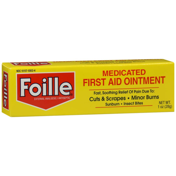 Foille Medicated First Aid Ointment - 1 OZ