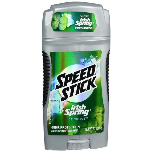 Speed Stick Antiperspirant Deodorant Irish Spring Celtic Ice - 2.7 OZ