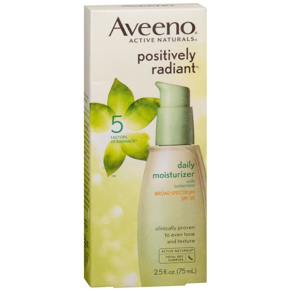 AVEENO Active Naturals Positively Radiant Daily Moisturizer SPF 30 - 2.5 OZ
