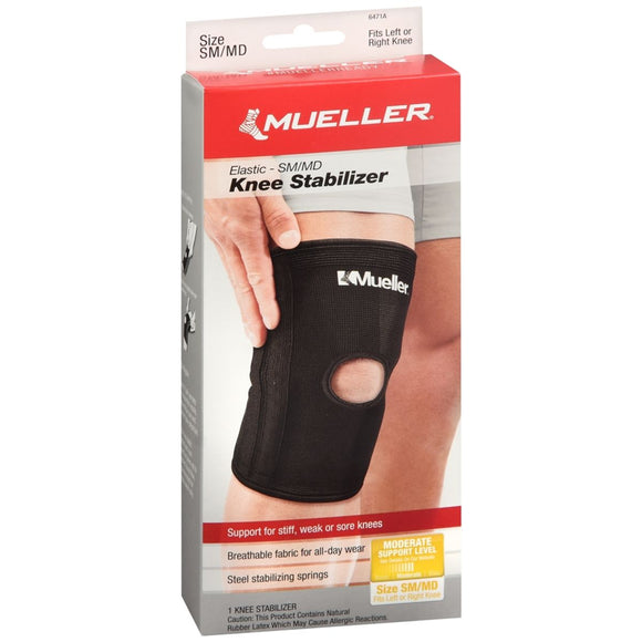 Mueller Elastic Knee Stabilizer Moderate Small/Medium 6471A - 1 EA