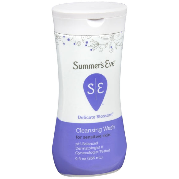 Summer's Eve Cleansing Wash Delicate Blossom - 9 OZ