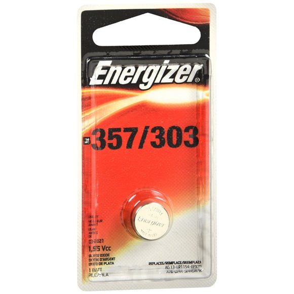 Energizer Silver Oxide Battery 357/303 - 1 EA
