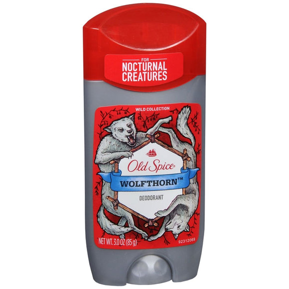 Old Spice Wild Collection Deodorant Wolfthorn - 3 OZ