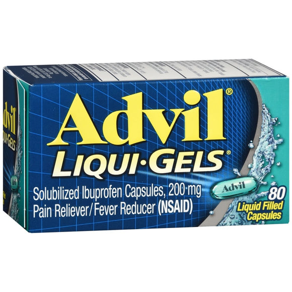 Advil Ibuprofen 200 mg Liqui-Gels - 80 CP