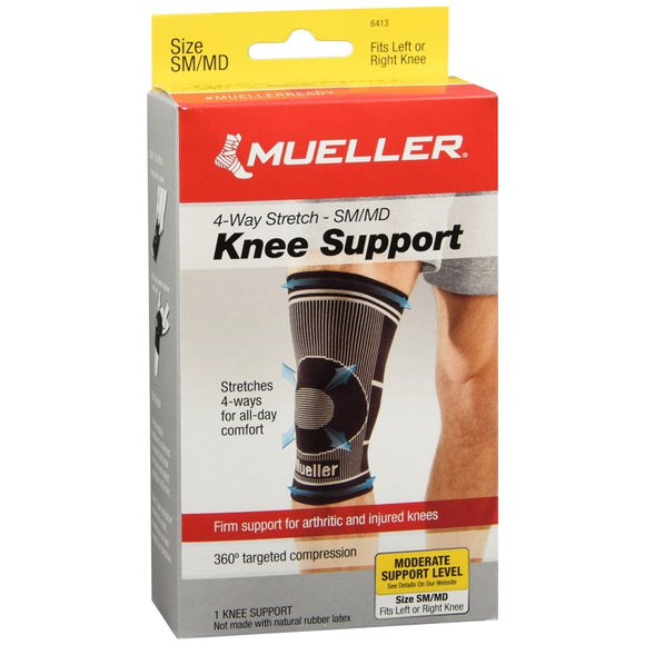 Mueller 4-Way Stretch Knee Support Small/Medium 6413 - 1 EA
