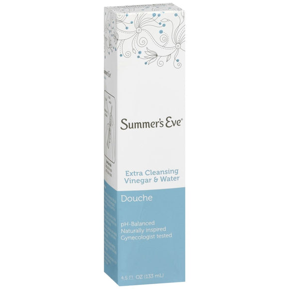Summer's Eve Douche Extra Cleansing Vinegar and Water - 4.5 OZ