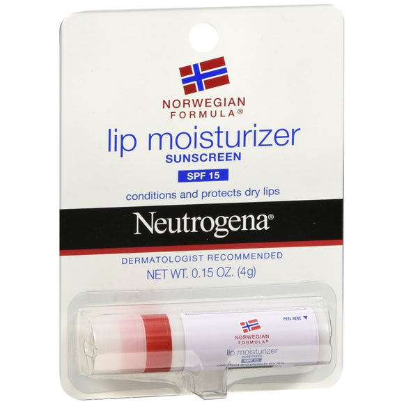 Neutrogena Norwegian Formula Lip Moisturizer Sunscreen SPF 15 - 0.15 OZ