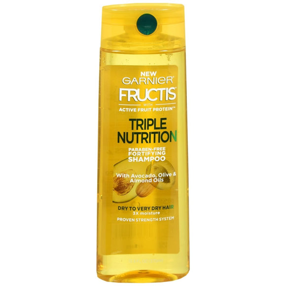 Garnier Fructis Triple Nutrition Fortifying Shampoo - 12.5 OZ
