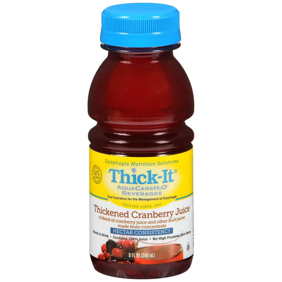 Thick-It Thickened Cranberry Juice Nectar Consistency - 8 OZ