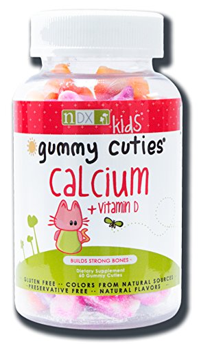 Natural Dynamix Calcium with Vit D for Kids - 60 Gummies