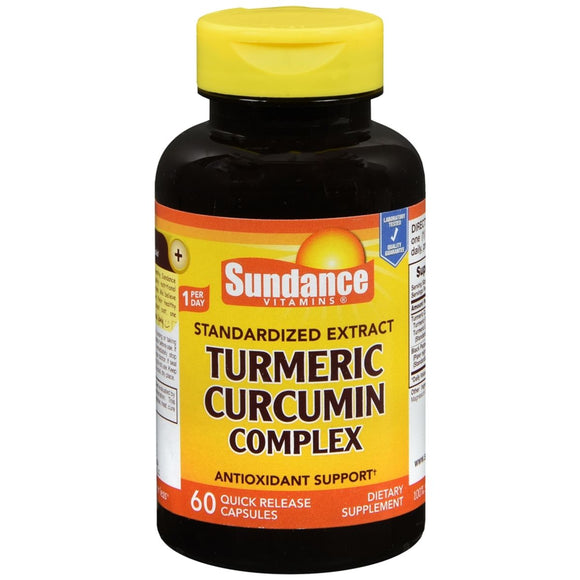 Sundance Turmeric Curcumin Complex Quick Release Capsules - 60 CP