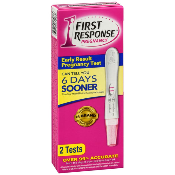 FIRST RESPONSE Early Result Pregnancy Tests - 2 EA