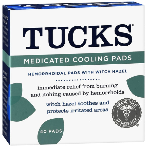 TUCKS Medicated Cooling Pads - 40 EA